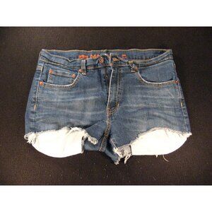 URBAN PIPELINE MaxFlex Slim Womens Blue JEAN SHORTS W 32 Cut Off